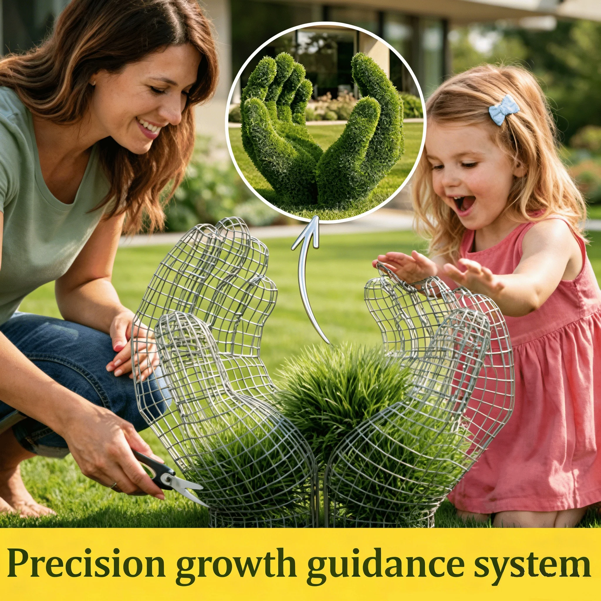 🖐️ Artistic Hand-Shaped Gardening Trellis | Precision Growth Guidance System - Image 5