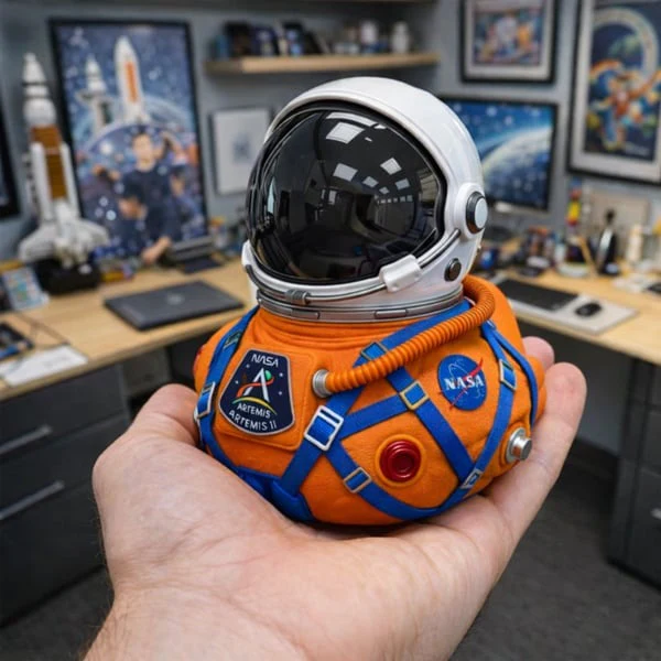 🔥Limited Edition Artemis II Mission Moon Launch Commemorative Astronaut Duck - Image 4