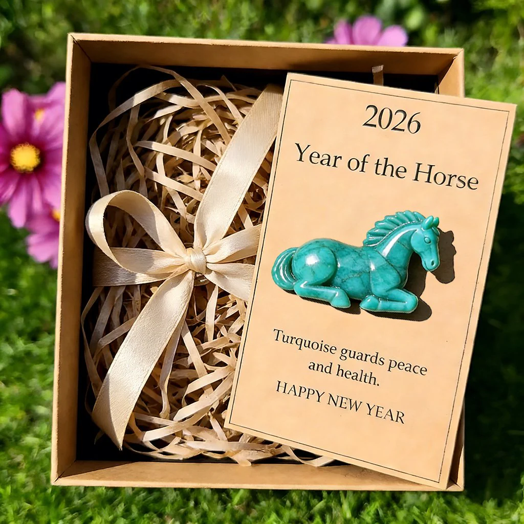 🍀🐴2026 Year of the Horse: Turquoise Guardian — Symbol of Health & Smooth Journeys - Image 2