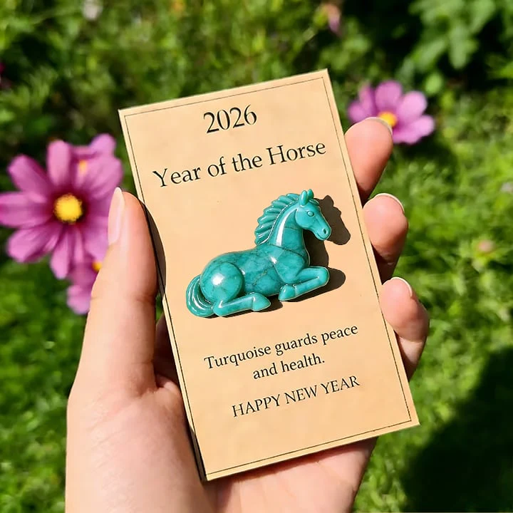 🍀🐴2026 Year of the Horse: Turquoise Guardian — Symbol of Health & Smooth Journeys - Image 3