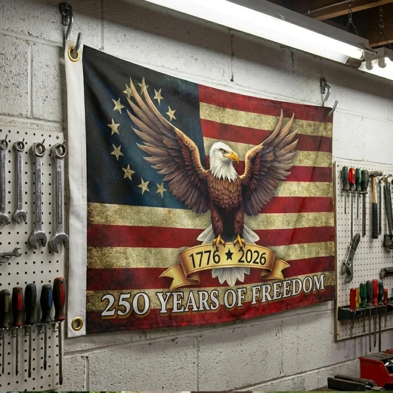 🇺🇸 1776–2026 Patriotic Freedom Flag - Image 7