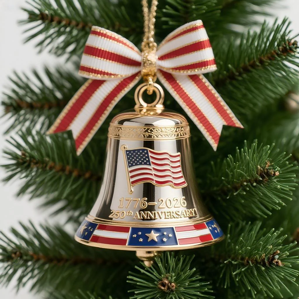 250th Anniversary US Bell Ornament - Image 2