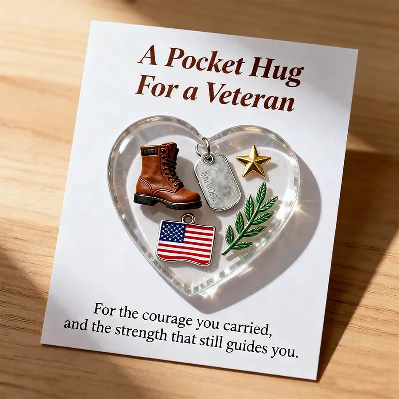 🔥 Black Friday--A Pocket Hug for a Veteran 🇺🇸