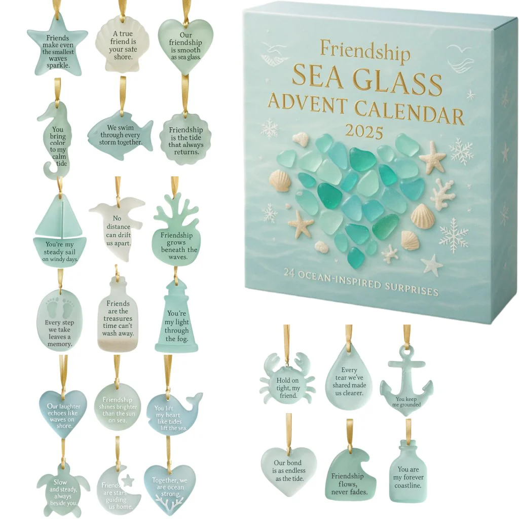 🌊Friendship Sea Glass Advent Calendar 2025-A Gift of Daily Wonder