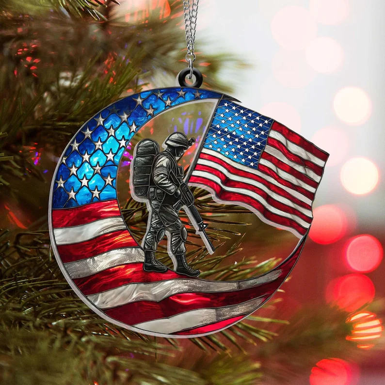 💟🇺🇸 American Military Suncatcher – A Light of Tribute for Vietnam Veterans - Image 2