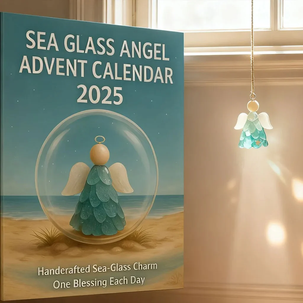 🌊Sea Glass Angel Advent Calendar 2026 – 24 Blessings to Brighten Your Season - Image 4
