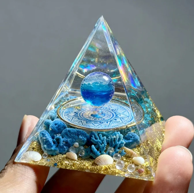 Atlantis Ocean Pyramid Statue Ornament - Image 3