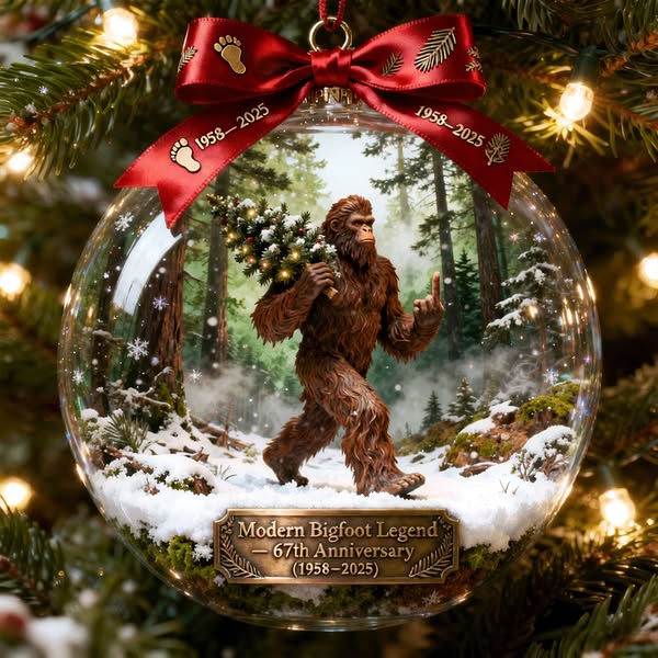 🌲Christmas Gift 50% Off--Bigfoot Ornament - Image 3