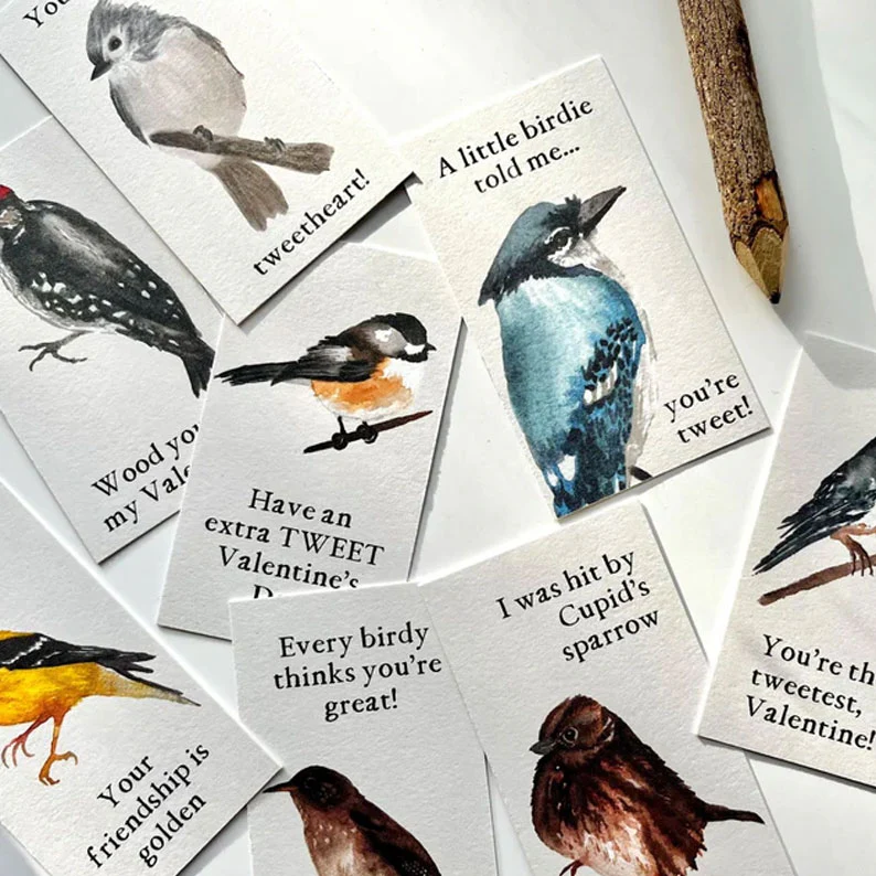 🔥🔥Valentine Gift--Bird Valentine Cards - Image 2