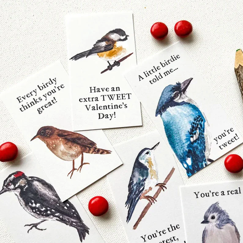 🔥🔥Valentine Gift--Bird Valentine Cards - Image 3