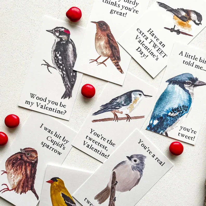 🔥🔥Valentine Gift--Bird Valentine Cards - Image 4