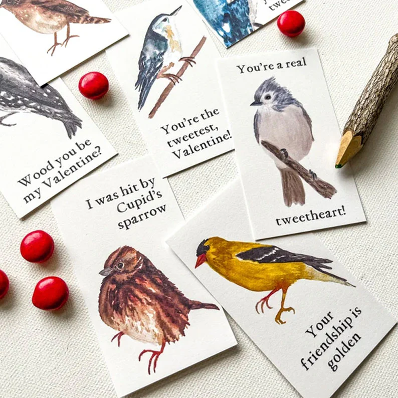 🔥🔥Valentine Gift--Bird Valentine Cards - Image 5