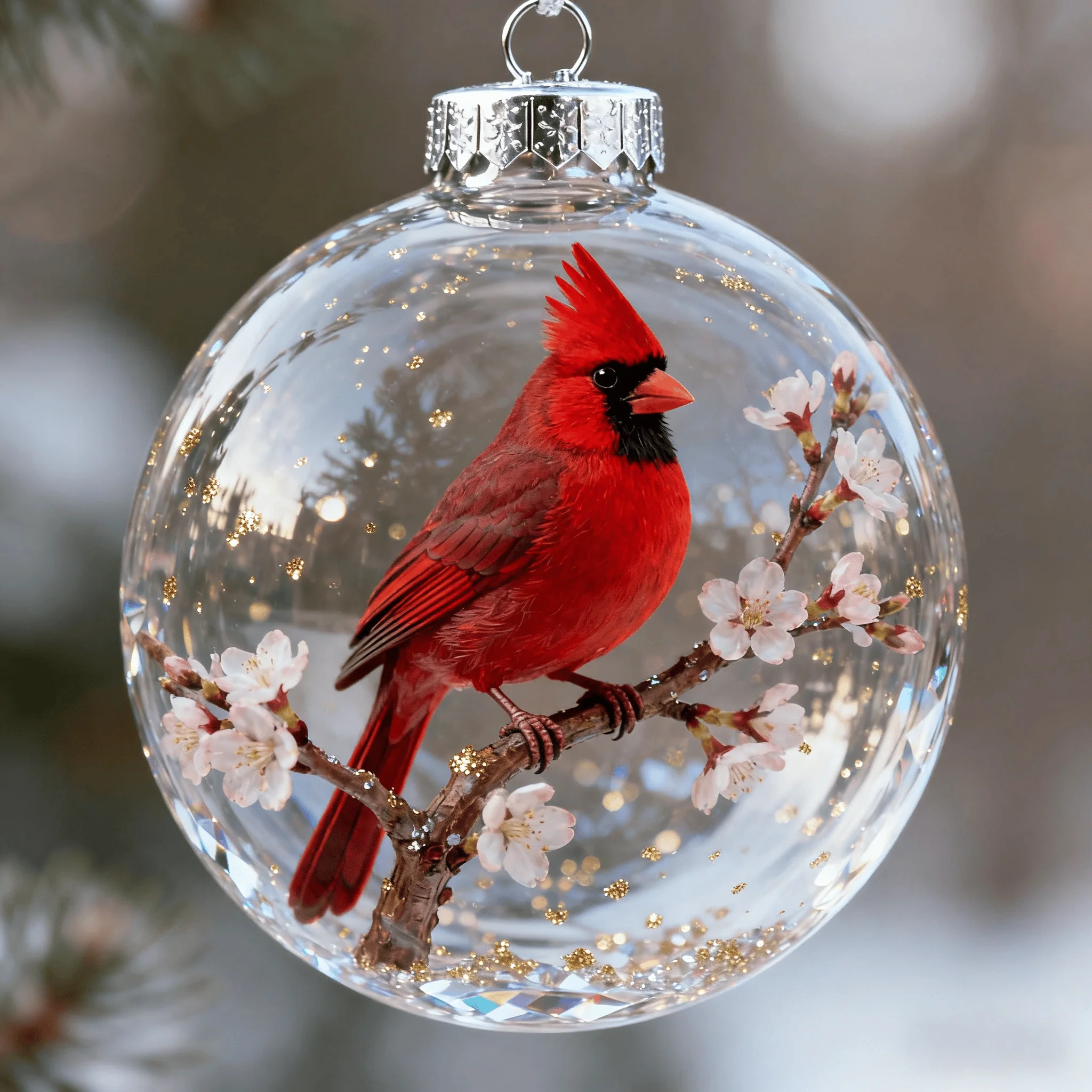 🐦Nature's Birds Crystal Glass Ornament Gift Set - Image 3