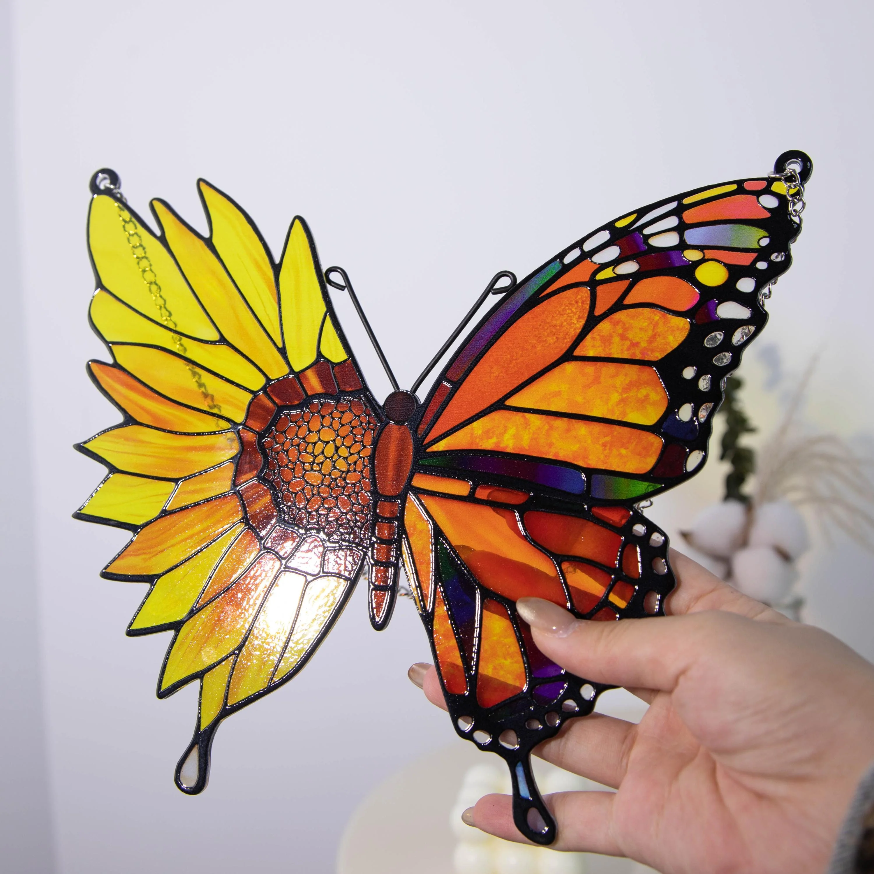 Butterfly Sunflower Suncatcher - Image 4