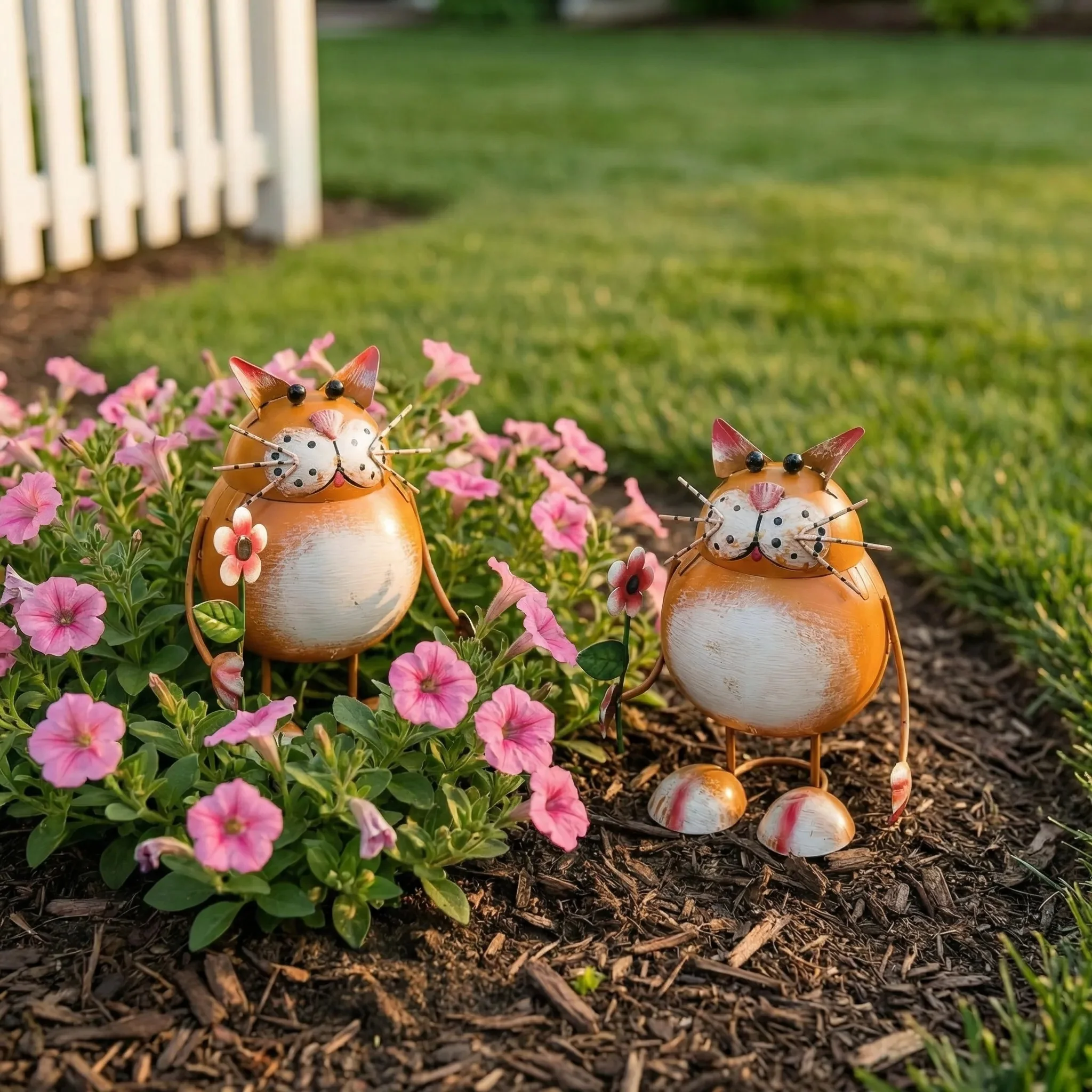 🐈 Rustic Cat-Shaped Iron Statue - Image 13