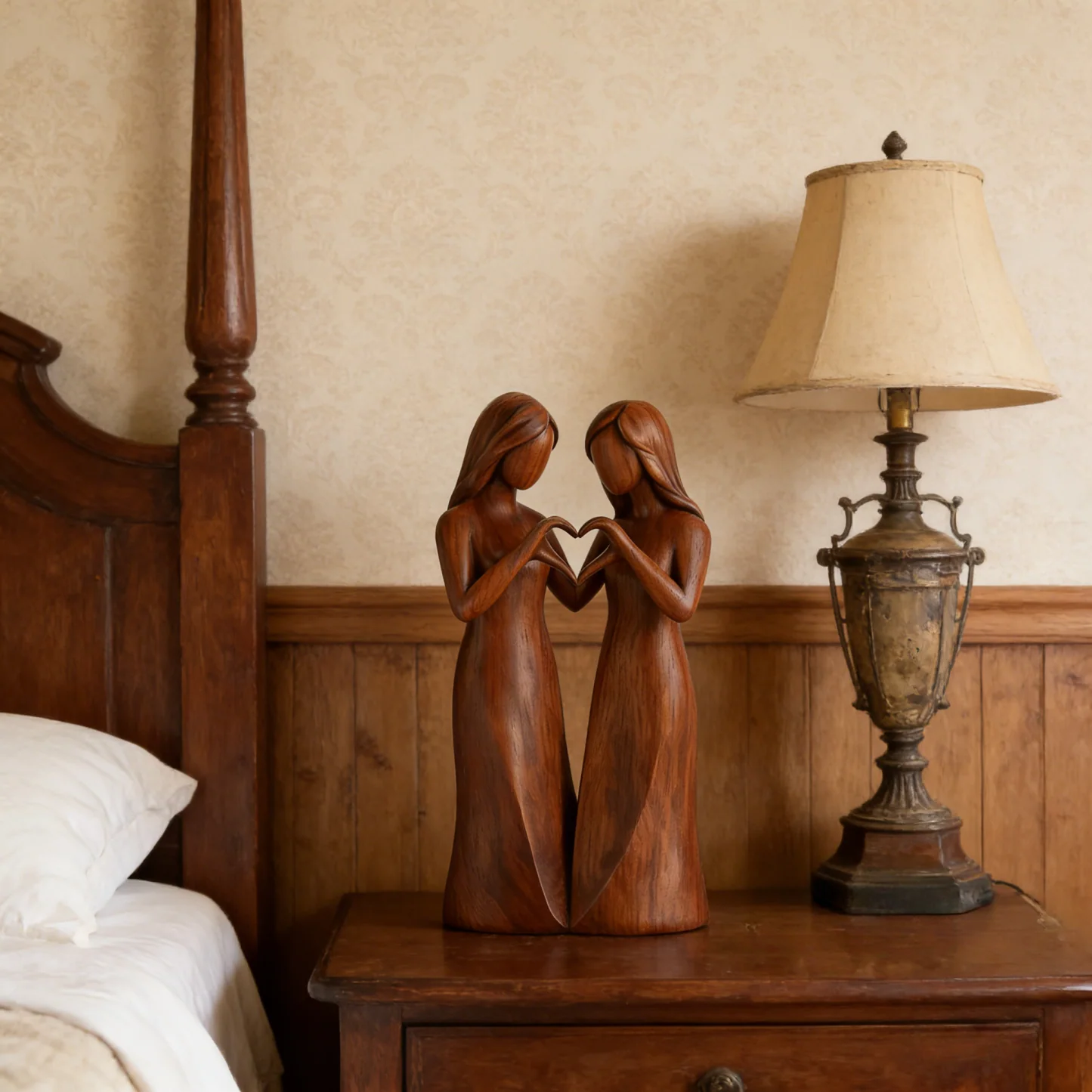 Celebrates Friendships Sisters Sculpture - Image 2