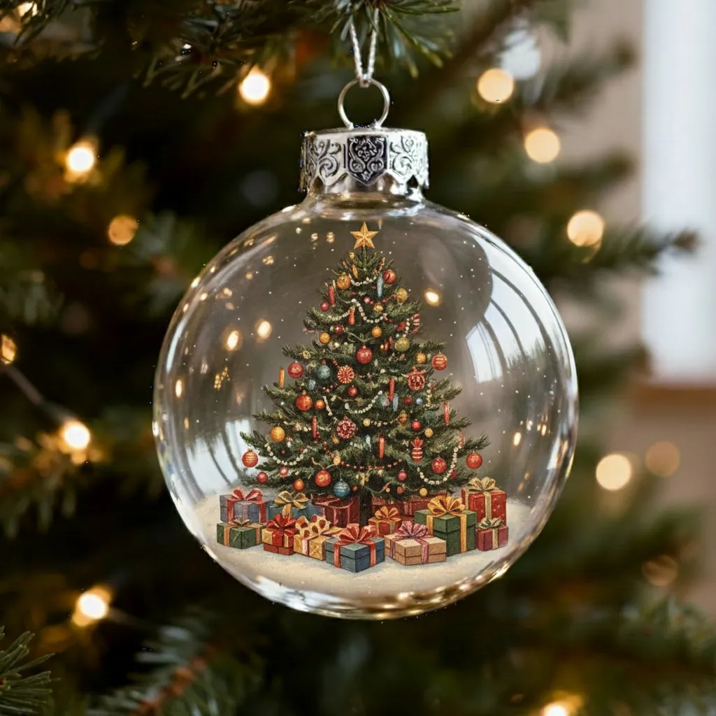 🔥Last Day 49% OFF - Vintage Christmas Scene Bulb Ornaments - Image 3