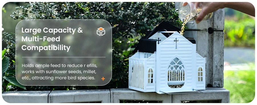 🔥Last Day 49% OFF-✝️Church-Shaped Metal Solar Bird Feeder(✨Same as in the video) - Image 6