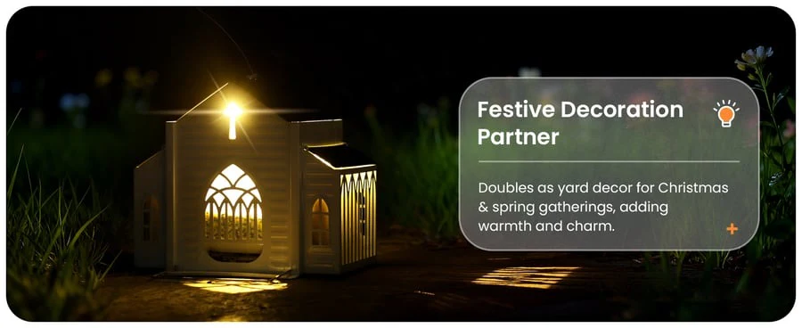 🔥Last Day 49% OFF-✝️Church-Shaped Metal Solar Bird Feeder(✨Same as in the video) - Image 8