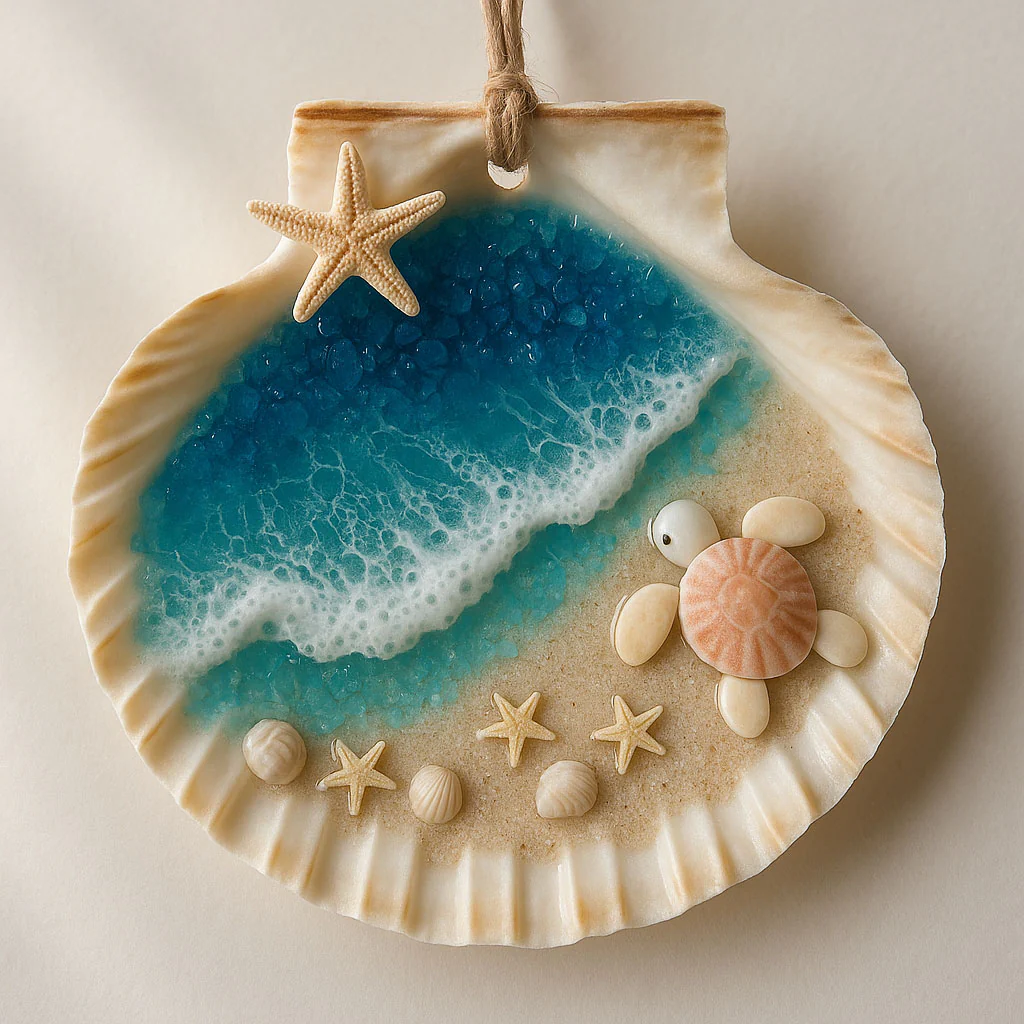 🔥 Black Friday--Coastal Seashell Ornament - Image 2