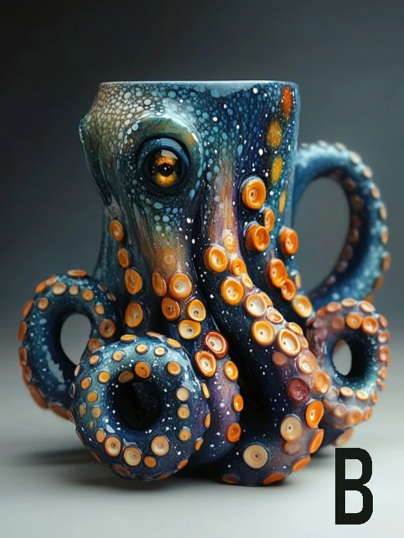 Cthulhu-Inspired Pirate Mug - Image 2