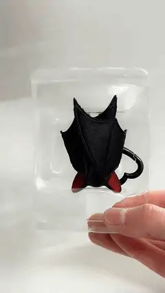 🔥🔥Last Day 49% OFF - 🦇 Cute Black Bat Baby Keychain - Image 2