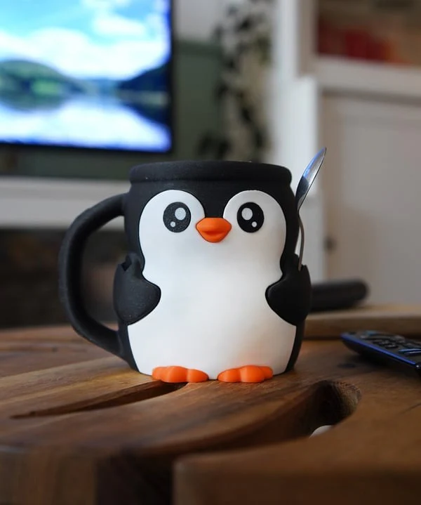 Cute Penguin Ice Cream Pint Holder - Image 2