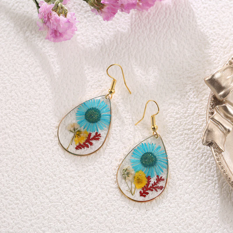 The Beauty Of Nature-Daisy Flower Earrings - Image 8