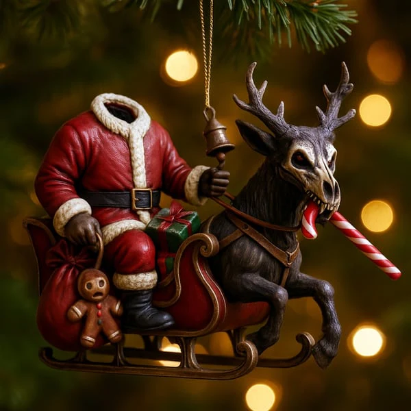 🌲Christmas Gift--🖤 Dark Christmas Ornaments - Image 2