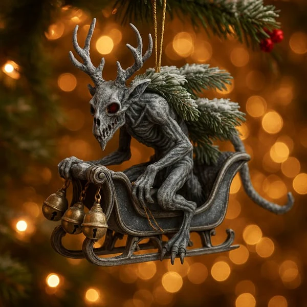 🌲Christmas Gift--🖤 Dark Christmas Ornaments - Image 9