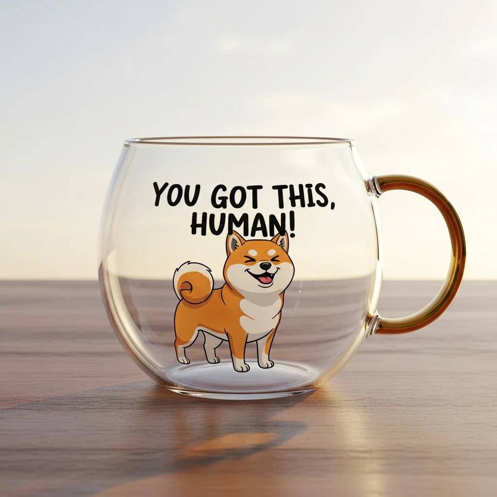 Dog Encouragement Quote Mug - Image 3