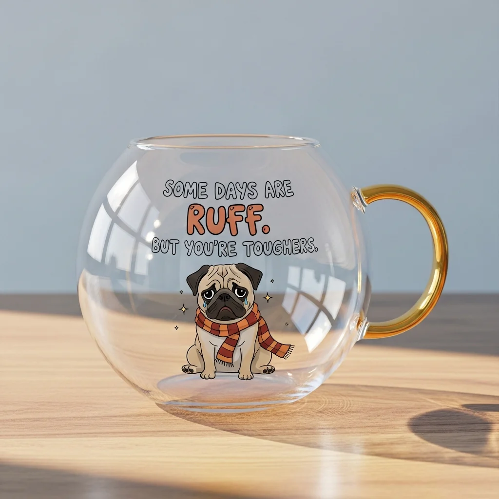 Dog Encouragement Quote Mug - Image 5