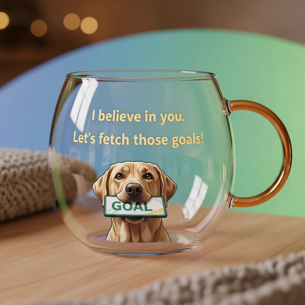 Dog Encouragement Quote Mug - Image 6