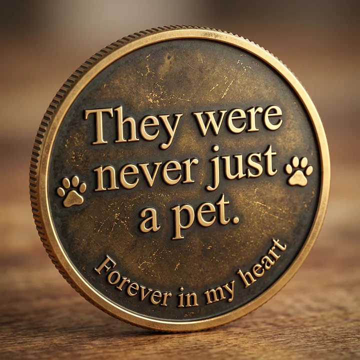 🐾Dog Memorial Keepsake Coin – “They Were Never Just a Pet”❤️ - Image 5