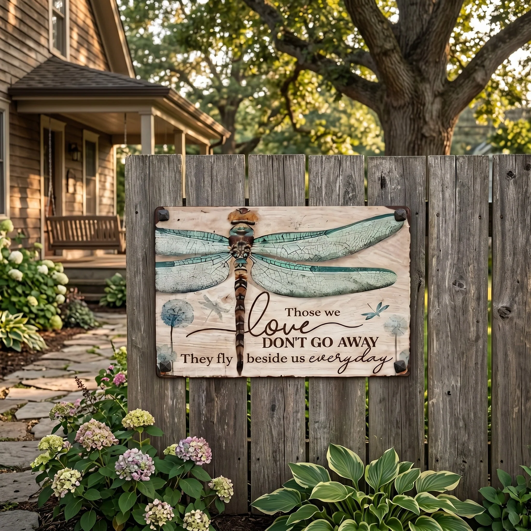 Dragonfly Memorial Plaque – Sympathy Gift - Image 2