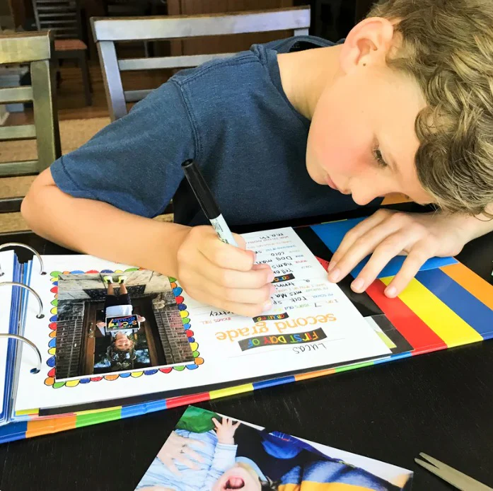 Easiest School Days Memory Books Keepsake - Image 17
