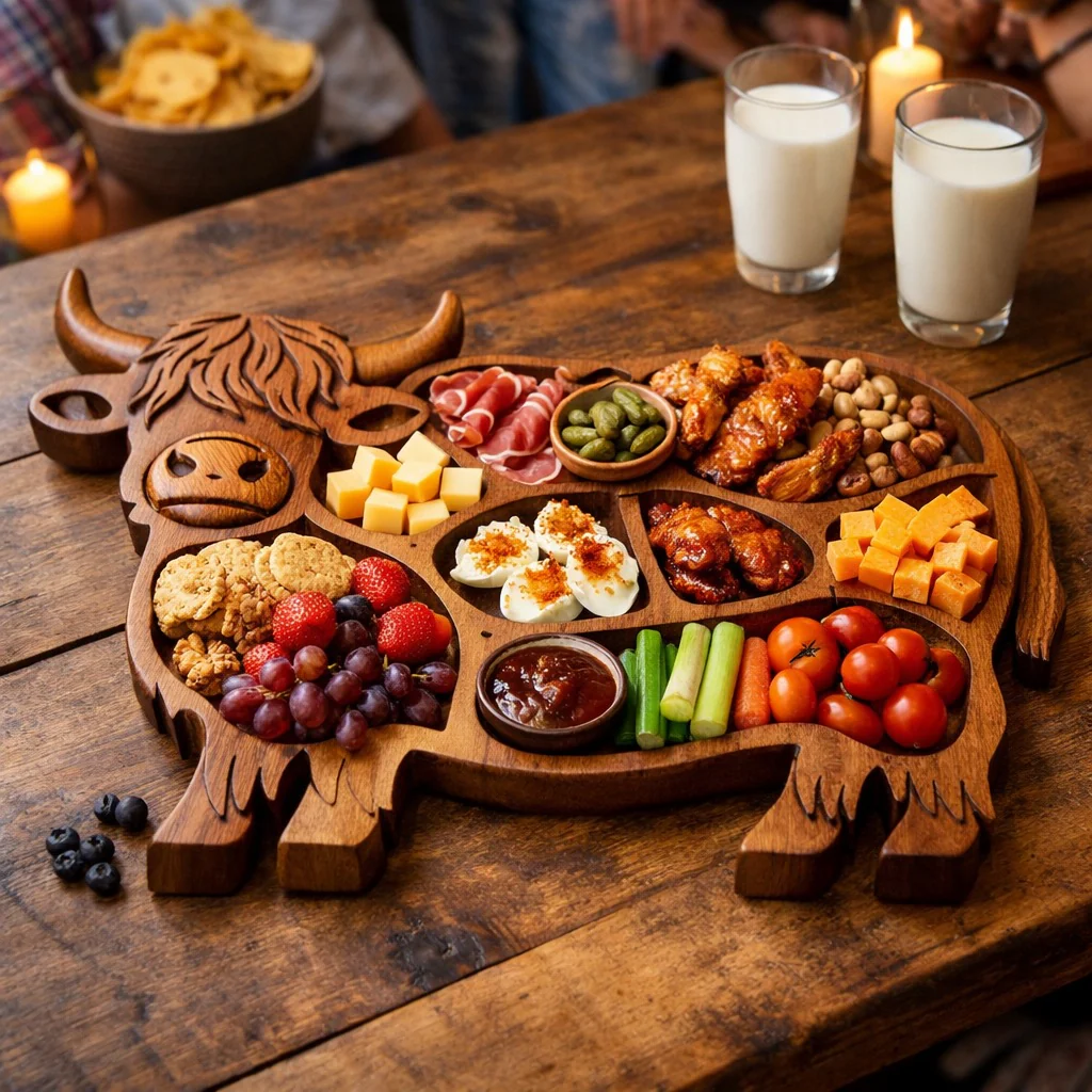 🔥🔥New Year Gift--Easter Bunny Wooden Charcuterie Board🐰 - Image 3