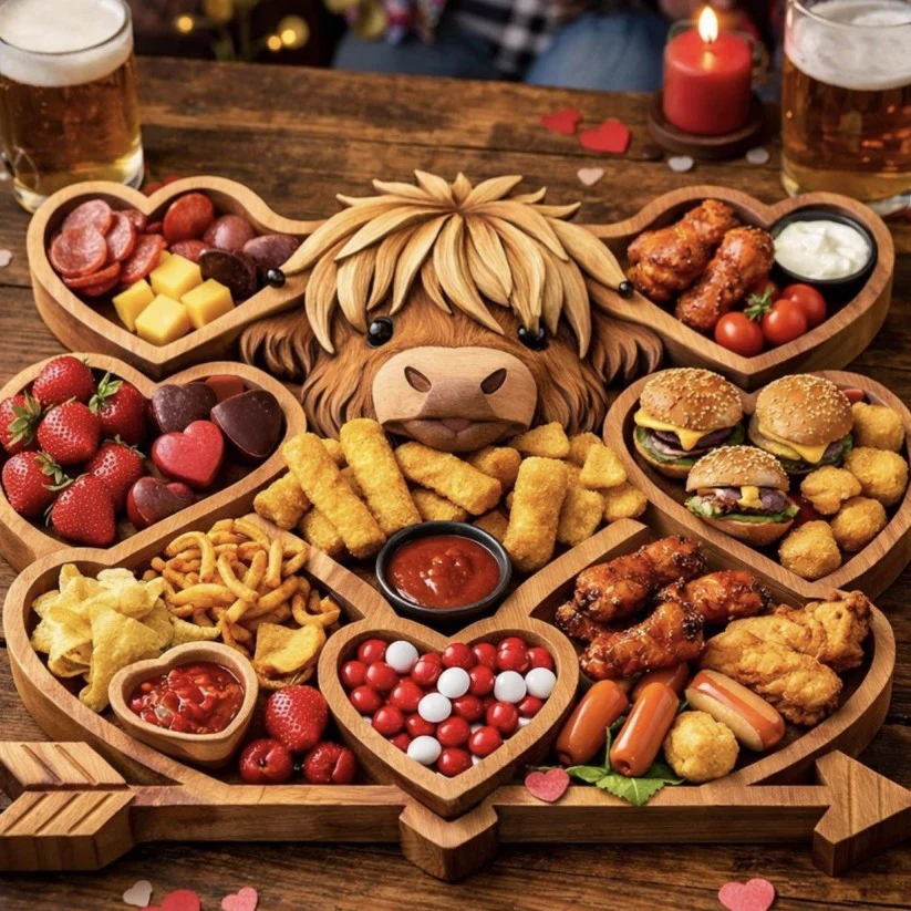🔥🔥New Year Gift--Easter Bunny Wooden Charcuterie Board🐰 - Image 6