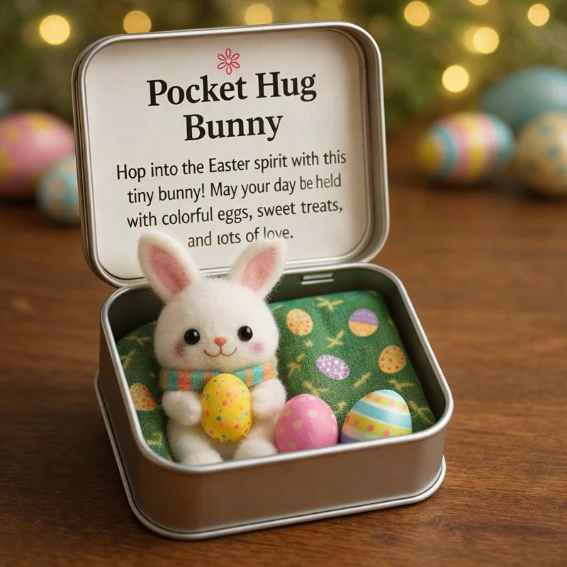 🔥LAST DAY - ✝️Easter Pocket Hug Box – Mini Comfort Gift for Spring & Faith🐣 - Image 2