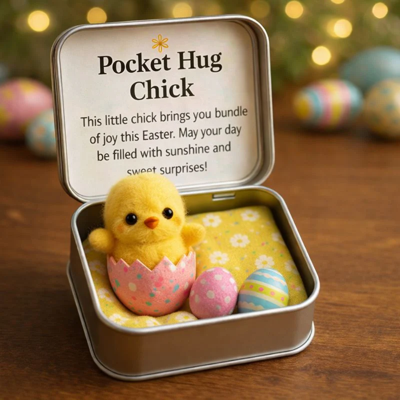 🔥LAST DAY - ✝️Easter Pocket Hug Box – Mini Comfort Gift for Spring & Faith🐣 - Image 3