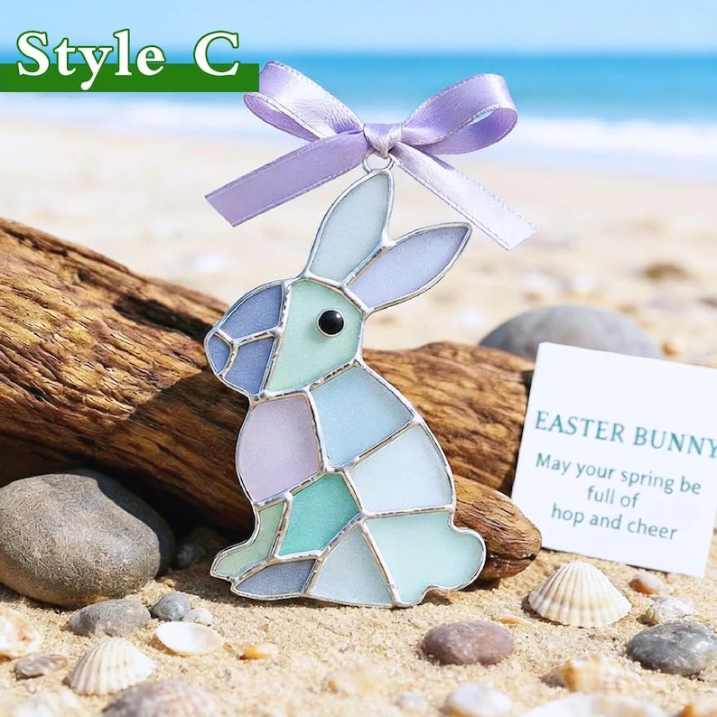 Easter Wire Wrapped Sea Glass Pendants - Image 5