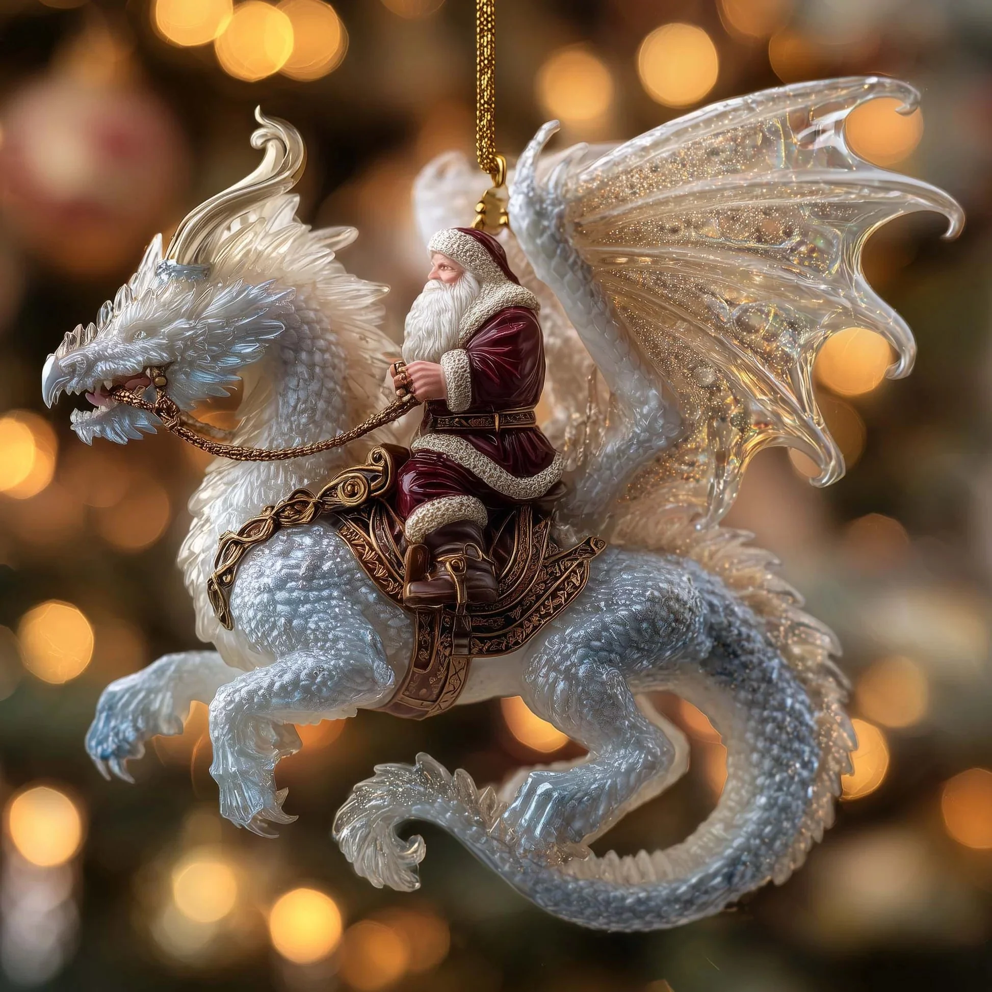 🔥Fantasy Christmas: Santa's Ride Collection Ornament🎅 - Image 4