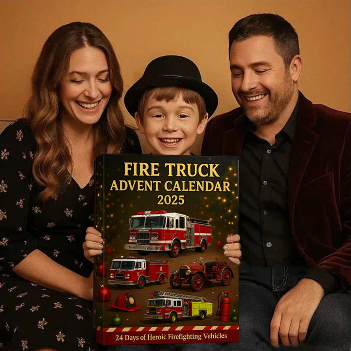 🚒🔥FIRE TRUCK ADVENT CALENDAR 2025🎁🌲 - Image 2