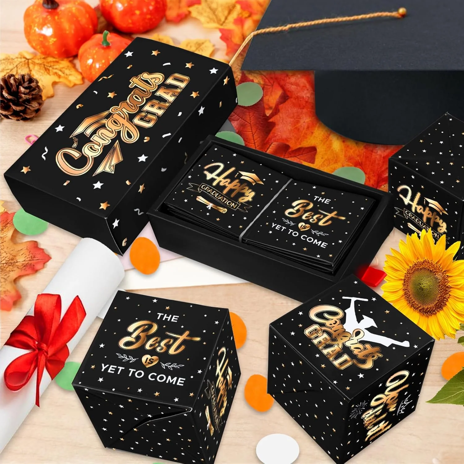 🔥Flash Sale🎁Graduation Explosion Gift Box, Viral Surprise Cash Box for 2026 Graduates (3 Colors) - Image 2