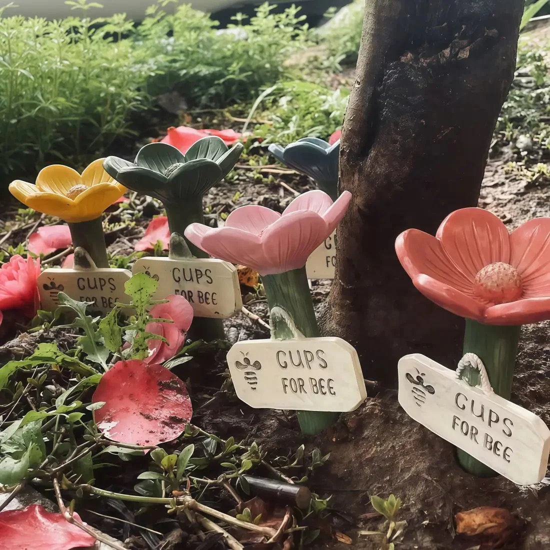 🐝Flower-Shaped Bee Watering Station💧 - Image 11