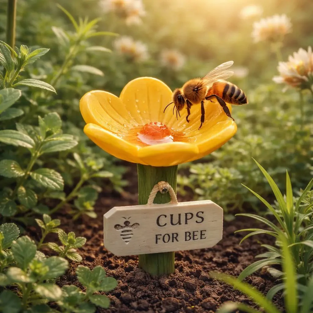 🐝Flower-Shaped Bee Watering Station💧 - Image 12