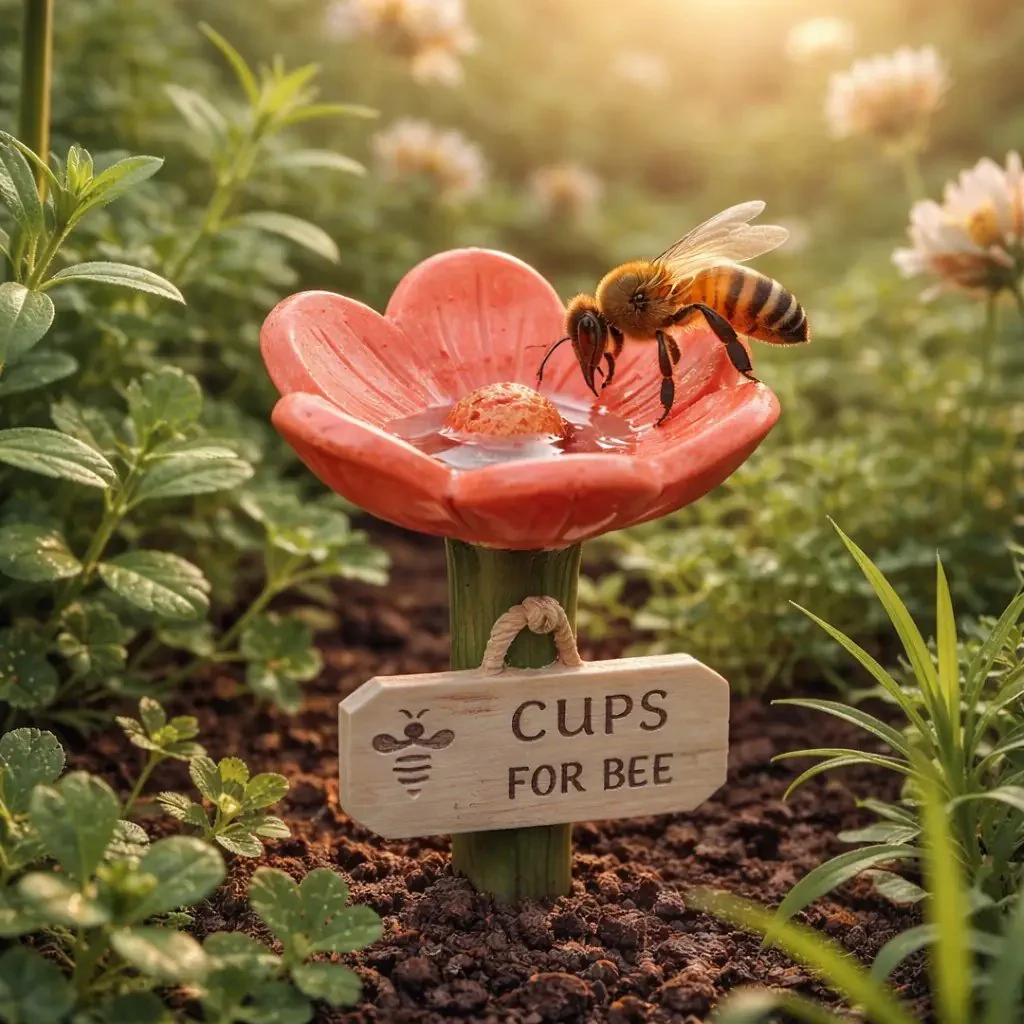 🐝Flower-Shaped Bee Watering Station💧 - Image 15