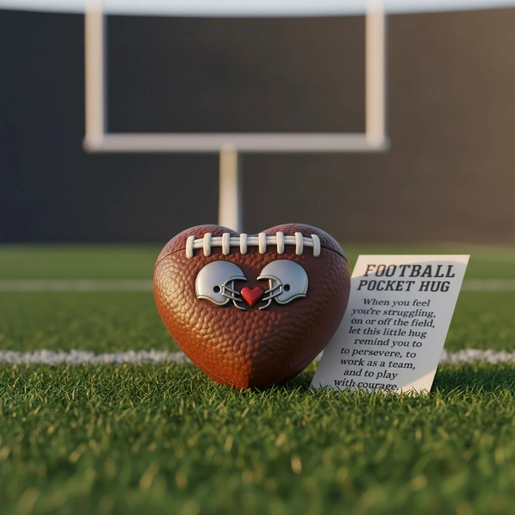 🏈 Football Pocket Hug – A Heartfelt Gift for Players, Coaches & Fans - Image 3