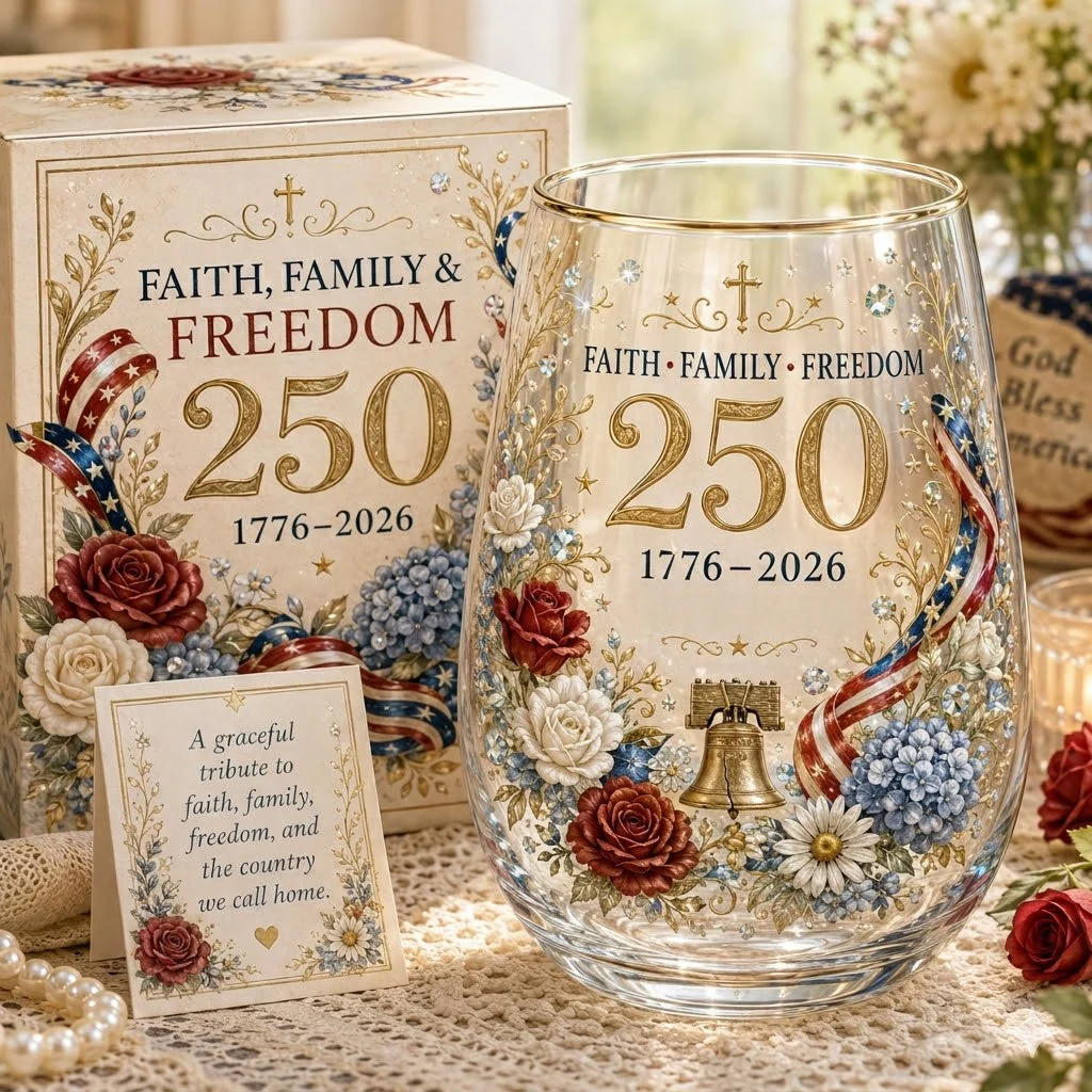 🦅🦅Limited Edition 2026 USA 250 Years of Freedom Eagle Glass - Image 7