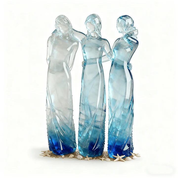💖🔥LAST DAY 49 % OFF👩🏻🤝👩🏻Sisters by My Side, Celebrates Friendships Three Sisters Sculpture🎁Christmas, Thanksgiving Day, Birthday Gifts - Image 7